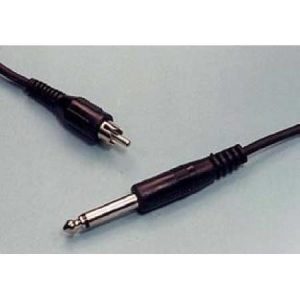 1/4" Mono to RCA Phone Plug
