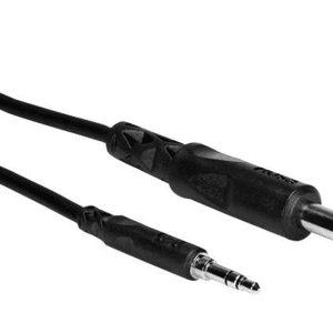 CABLE, 1/4" HOSA TS-3.5MM HOSA TRS, 10FT