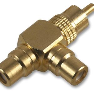 RCA Pass Through Audio Module Adapter - RCA/Phono Plug - RCA/Phono Receptacle x2