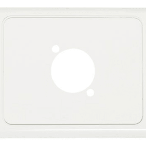 Wallplate For D Series Connector - front view