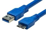 DYNAMIX 1m USB 3.0 Micro-B Male To USB-A Male Connector