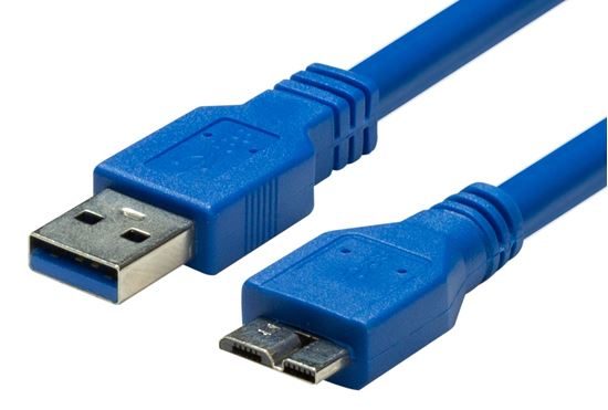DYNAMIX 1m USB 3.0 Micro-B Male To USB-A Male Connector