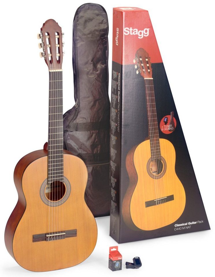 Stagg C440 Natural Acoustic Guitar Pack