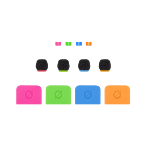 RODE Colors3 Colour Set 3 Lavalier II Microphone - front view