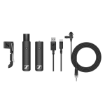 Sennheiser XSW-D Lavalier Set – Portable Digital Wireless System with XLR Receiver - front view