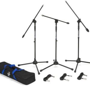 BL3VP - Boom Stand & Cable 3-Pack