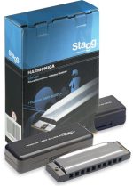 Stagg Blues Harmonica E - front view