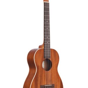 Kala Satin Mahogany Baritone Ukulele with Soft Bag