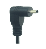 Micro HDMI Up Angle to HDMI Socket - front view