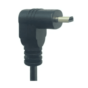 Micro HDMI Up Angle to HDMI Socket - front view