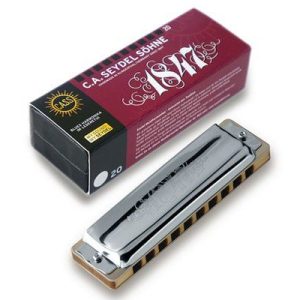 C.A seydel Blues 1847 Silver Bb Harmonica