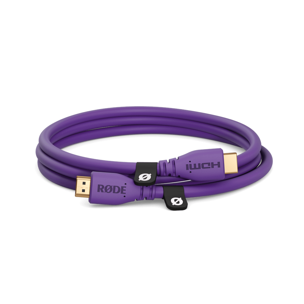 RODE Hdmicable1.5M-Pu - Purple - 1.5M 2.0 Premium High Speed Hdmi Cable With Ethernet