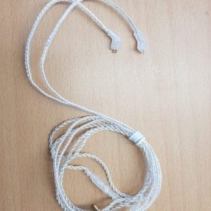 KZ IEM Silver plated Upgrade Earphone Cable - B Pin