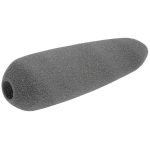 Sennheiser MZW66 Foam Windscreen for ME66 Microphone (Gray) - front view