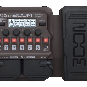 Zoom A1X Four Acoustic Multi-Effects Pedal with Expression