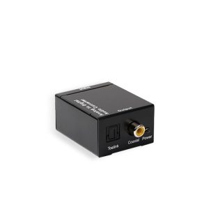 Analog to Digital Audio Converter Analog L/R RCA to Digital Coaxial Toslink Optical/S PDIF Converter
