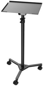 Laptop / Projector Stand with Wheels - front view