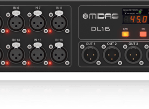Midas DL16 Stage box AES50