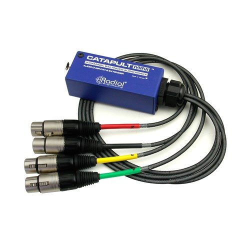 Radial CATAPULT MINI TX - Cat Audio Cable Female - front view