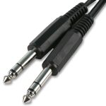 6.35mm (1/4") Stereo Jack Plug, 6.35mm (1/4") Stereo Jack Plug