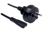2M Figure 8 Power Cord - 2-Pin Plug To Figure 8