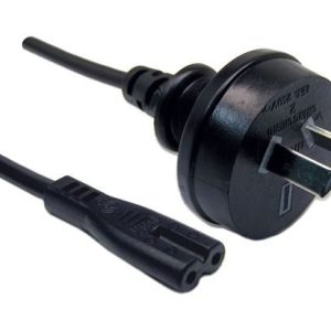 2M Figure 8 Power Cord - 2-Pin Plug To Figure 8