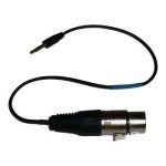 CL400 cable XLR3F to 3.5mm jack