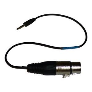 CL400 cable XLR3F to 3.5mm jack