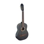 Stagg Full Size Linden Classic Black - front view