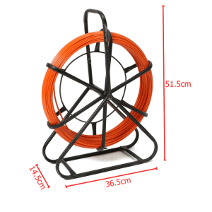 Fibreglass Cable Rod Flexible 4.5mm x 70m Orange