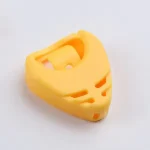 Guitar Pick Holder Yellow - front view