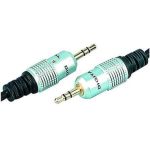 TRs to TRS 3.5mm 1.8m Stereo Cable - front view