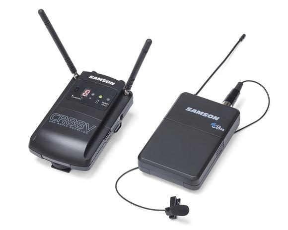 Concert 88 Camera Lavalier - Frequency-Agile UHF Camera Wireless System