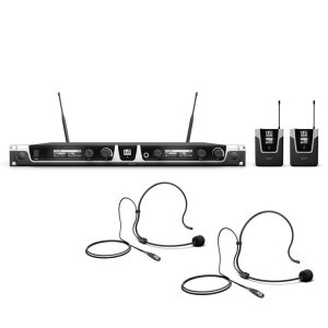 LD Systems Wireless Microphone System U506 with 2x Bodypack and 2x Headset