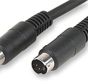 Mini Din Cable 4 Pin Male to 4 Pin Male 1m