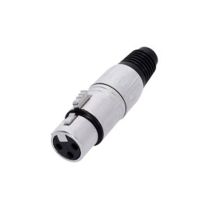 K4CXF3 XLR plug 3-pole female