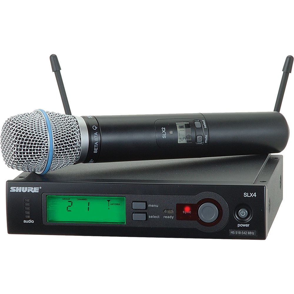 Shure SLX-BETA87A Handheld Wireless System with Beta 87A Microphone