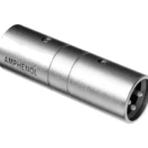 Amphenol AC3M3MW 3 Pin Male To 3 Pin Male XLR