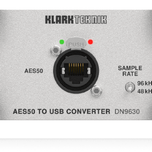 AES50 to USB 2.0 Converter with up to 48 Bidirectional Channels