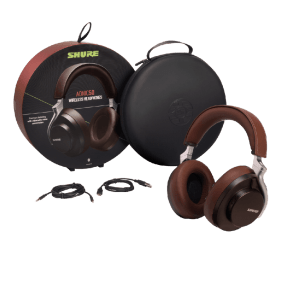 Shure AONIC 50 Wireless Noise Cancelling Headphones - Brown