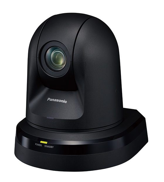 Panasonic HE38 HD 22x PTZ Camera with HDMI Only (Black) - front view