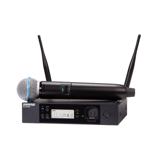 GLXD24R+-BETA58 Digital Rack-Mount Wireless Vocal System