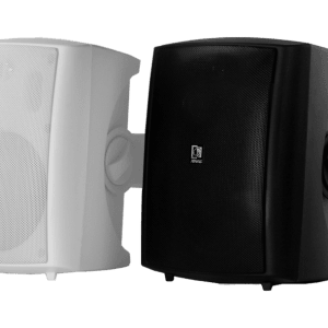 Active Speaker Pair With Remote Input - Black