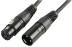 DMX 3 Pin XLR Lead 2m