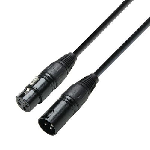 DMX Cable XLR male to XLR female 20 m