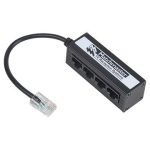 IR Expansion Block 1x RJ45 Plug to 4x RJ45 Socket