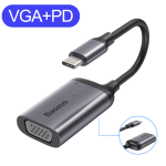 USB C to VGA Adapter for Macbook - front view