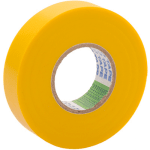 Nitto Insulation Tape 20m x 19mm - Yellow Single Roll