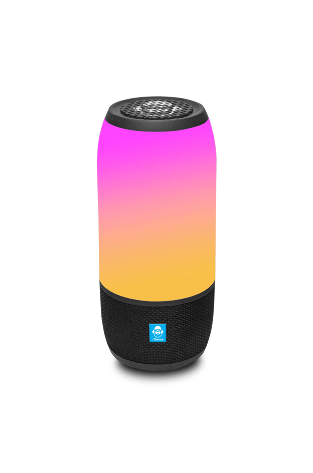 iDance BM3LNK Blaster Mini Disco Lights and Bluetooth Speaker - front view