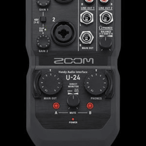 Zoom U-24 Handy Audio Interface